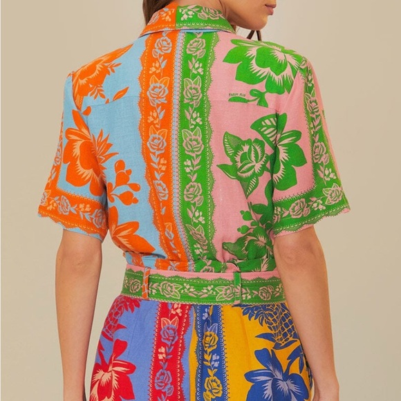 FARM Rio Multicolor Jumpsuit - Picture 4 of 4